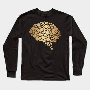 Golden brain intelligence Long Sleeve T-Shirt